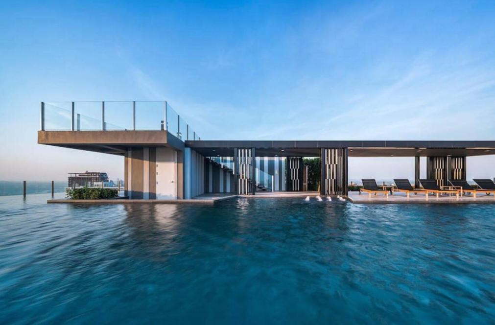 Central Pattaya - Sea View Large Balcony Condo With Infinity Pool Eksteriør billede