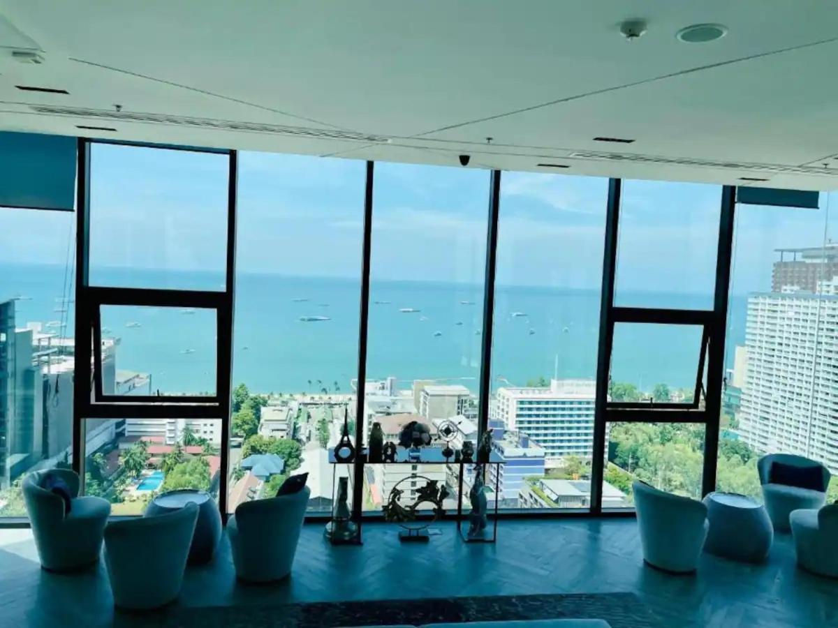 Central Pattaya - Sea View Large Balcony Condo With Infinity Pool Eksteriør billede