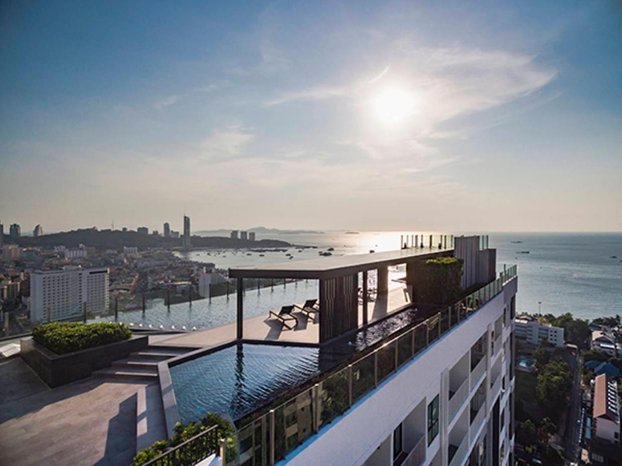 Central Pattaya - Sea View Large Balcony Condo With Infinity Pool Eksteriør billede